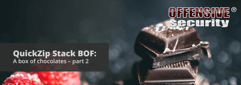 QuickZip Stack BOF : A box of chocolates – part 2